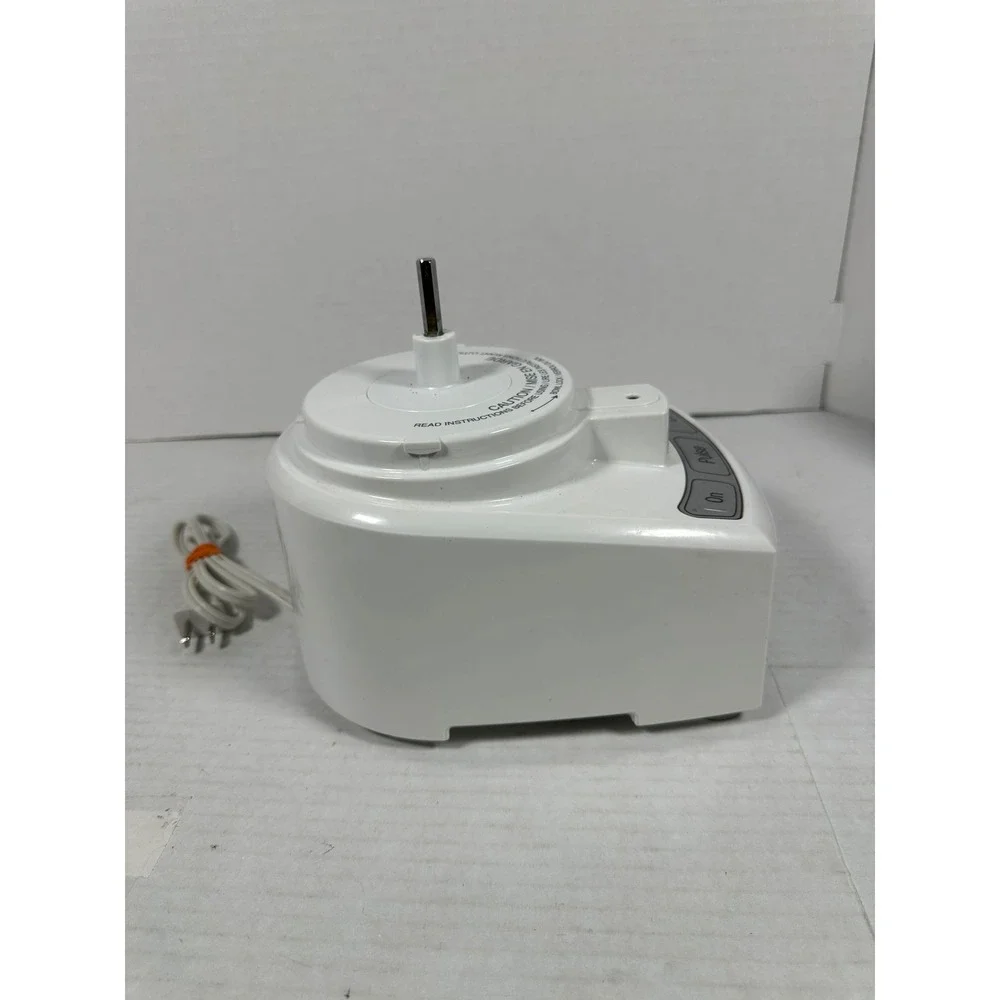Cuisinart Elite‎ 7-Cup Food Processor Replacement Motor Base White MFP-108 350W